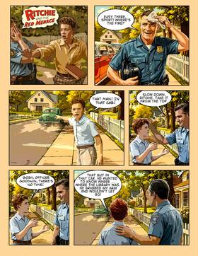 Read Ritchie And The Red Menace  3 Page 1 in English