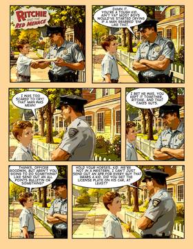 Read Ritchie And The Red Menace  6 Page 1 in English