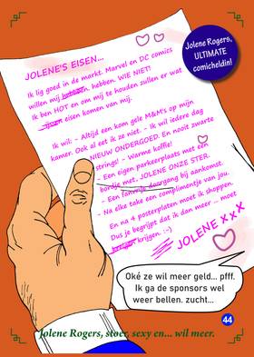 Read Jolene postermagazines - 8 episodes on GlobalComix!  4 Page 9 in Dutch