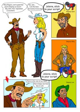 Read Jolene postermagazines - 8 episodes on GlobalComix!  4 Page 6 in English