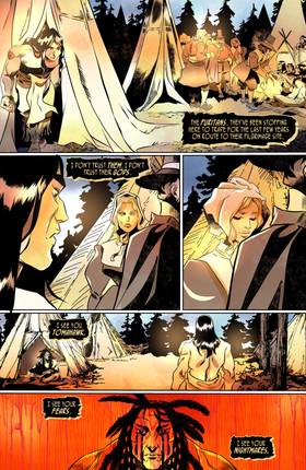 Read Blood Rain - Native American Horror action comic  1 Page 3 in English