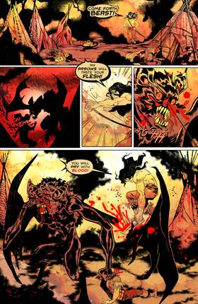 Read Blood Rain - Horror Romance Comic  1 Page 6 in English
