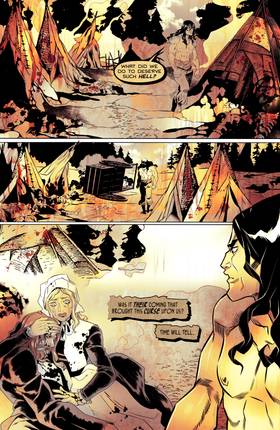 Read Blood Rain - Horror Romance Comic  1 Page 8 in English
