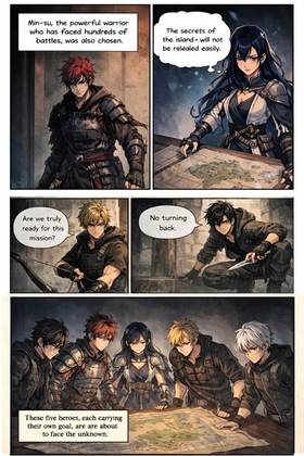 Read Isle of Shadows  1 Page 3 in English