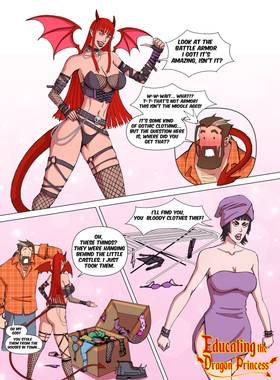 Read Educating the Dragon Princess.  2 Page 1 in English