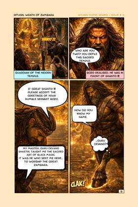Read Ritugn : The Cosmic Light  3 Page 10 in English