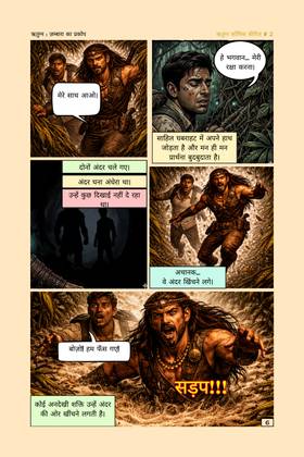 Read Ritugn : The Cosmic Light  2 Page 7 in Hindi