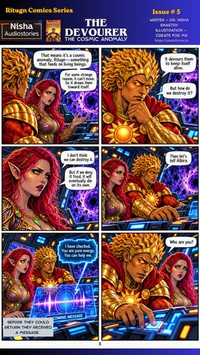 Read Ritugn : The Cosmic Light  5 Page 6 in English