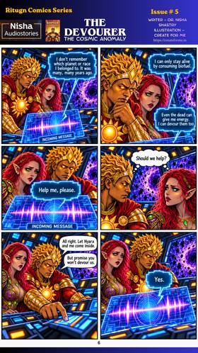Read Ritugn : The Cosmic Light  5 Page 7 in English