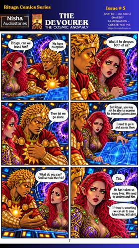 Read Ritugn : The Cosmic Light  5 Page 8 in English