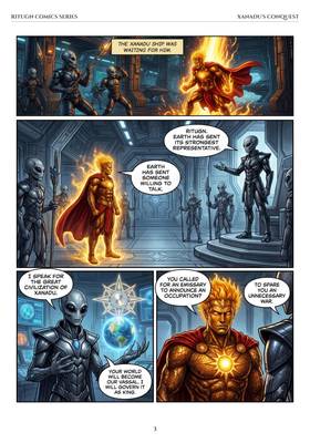 Read Ritugn : The Cosmic Light  6 Page 4 in English