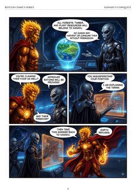 Read Ritugn : The Cosmic Light  6 Page 5 in English