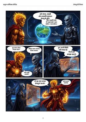 Read Ritugn : The Cosmic Light  5 Page 5 in Hindi