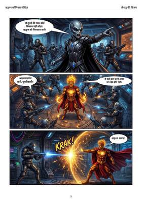 Read Ritugn : The Cosmic Light  5 Page 6 in Hindi