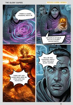 Read Ritugn : The Cosmic Light  1 Page 4 in English