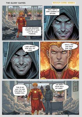Read Ritugn : The Cosmic Light  1 Page 10 in English