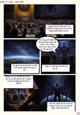 Read Ritugn : The Cosmic Light  1 Page 8 in Hindi