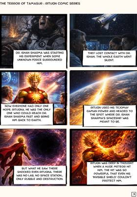 Read Ritugn : The Cosmic Light  2 Page 4 in English