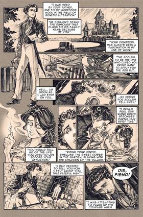 Read "Waxing" Negative Space's 2025 Short Comics Competition Runner Up Prize Winner  1 Page 2 in English