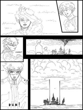 Read Above the sun.  1 Page 3 in English