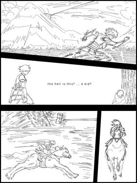 Read Above the sun.  1 Page 8 in English