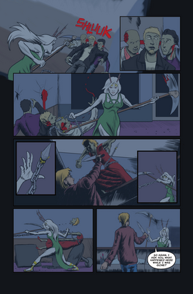 Read Lost Between Worlds   5 Page 8 in English