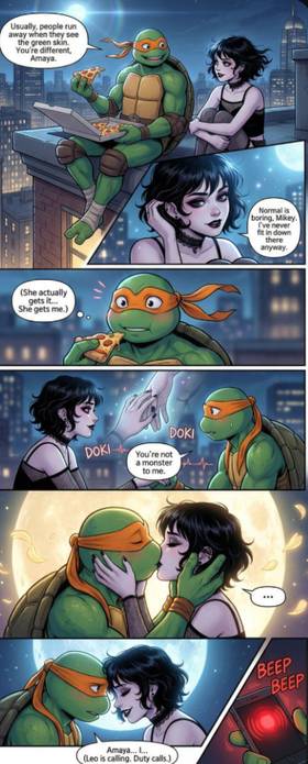 Read mikey and the goth  1 Page 1 in English