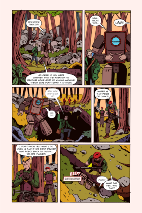 Read Finding Cleo Issue #1 Indiegogo preview  1 Page 3 in English