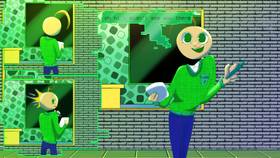 Read Baldis Basics interactive schoolhouse  1 Page 1 in English