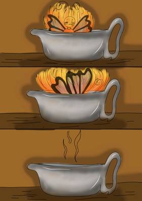 Read The Candle and Butterfly   1 Page 4 in Persian