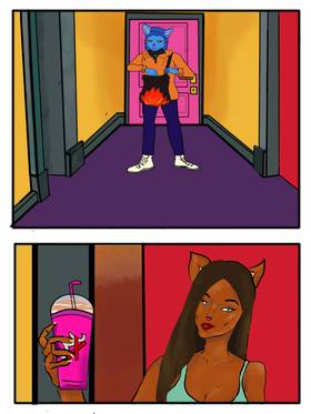 Read Nana La Gata Azul  2 Page 8 in Spanish