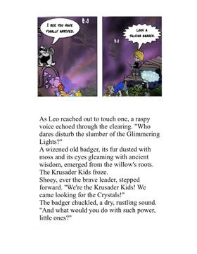Read Krusader Kids: The Crystals of the Glimmering Light  7 Page 1 in English