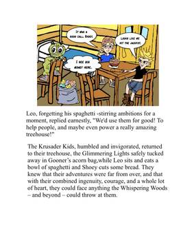 Read Krusader Kids: The Crystals of the Glimmering Light  8 Page 1 in English