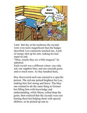 Read Krusader Kids: The Crystals of the Glimmering Light  9 Page 1 in English