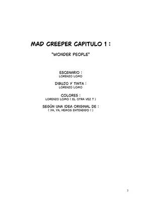 Read Mad Creeper  2 Page 2 in Spanish