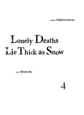 Read Lonely Deaths Lie Thick as Snow  4 Page 3 in English