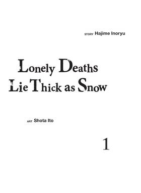 Read Lonely Deaths Lie Thick as Snow  1 Page 3 in English