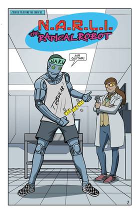 Read N.A.R.L.I. the Radical Robot  2 Page 4 in English