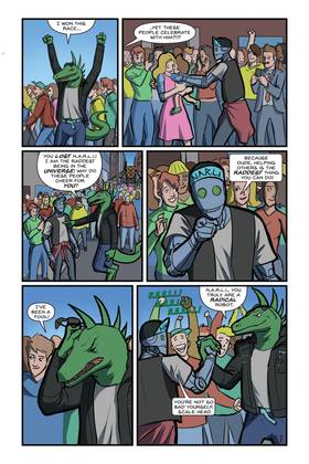 Read N.A.R.L.I. the Radical Robot  2 Page 9 in English