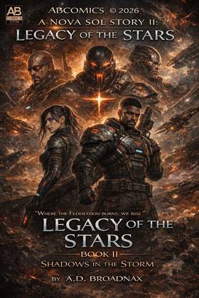 Read A Nova Sol Story - Legacy of the Stars Book II Shadows in the Storm  1 Page 1 in English