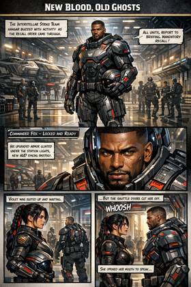 Read A Nova Sol Story - Legacy of the Stars Book III New Blood Old Ghost  1 Page 2 in English