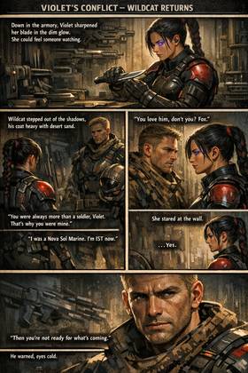 Read A Nova Sol Story - Legacy of the Stars Book IV Phantoms of War   1 Page 2 in English