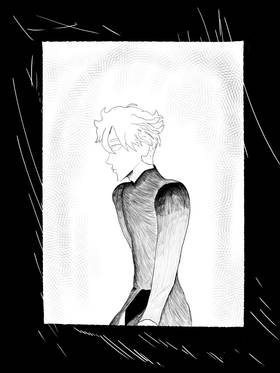 Read 黒く曇った/Clouded in black  1 Page 1 in English