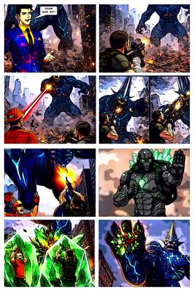 Read The Cosmic Reality Game Show  4 Page 8 in English
