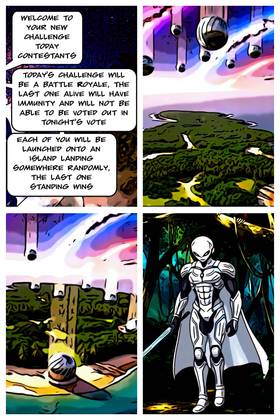 Read The Cosmic Reality Game Show  7 Page 8 in English