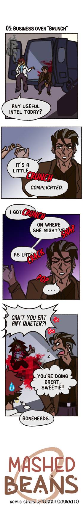 Read MASHED BEANS  5 Page 1 in English