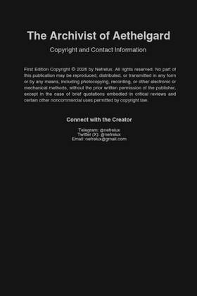 Read The Archivist of Aethelgard  1 Page 1 in English