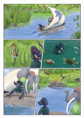 Read Trickster's trail  4 Page 1 in English