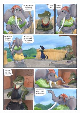 Read Trickster's trail  8 Page 1 in English