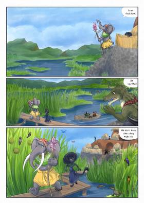 Read Trickster's trail  9 Page 1 in English